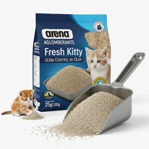 Arena Aglomerante Fresh Kitty Ultra Control de Olor